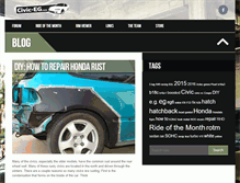 Tablet Screenshot of civic-eg.com